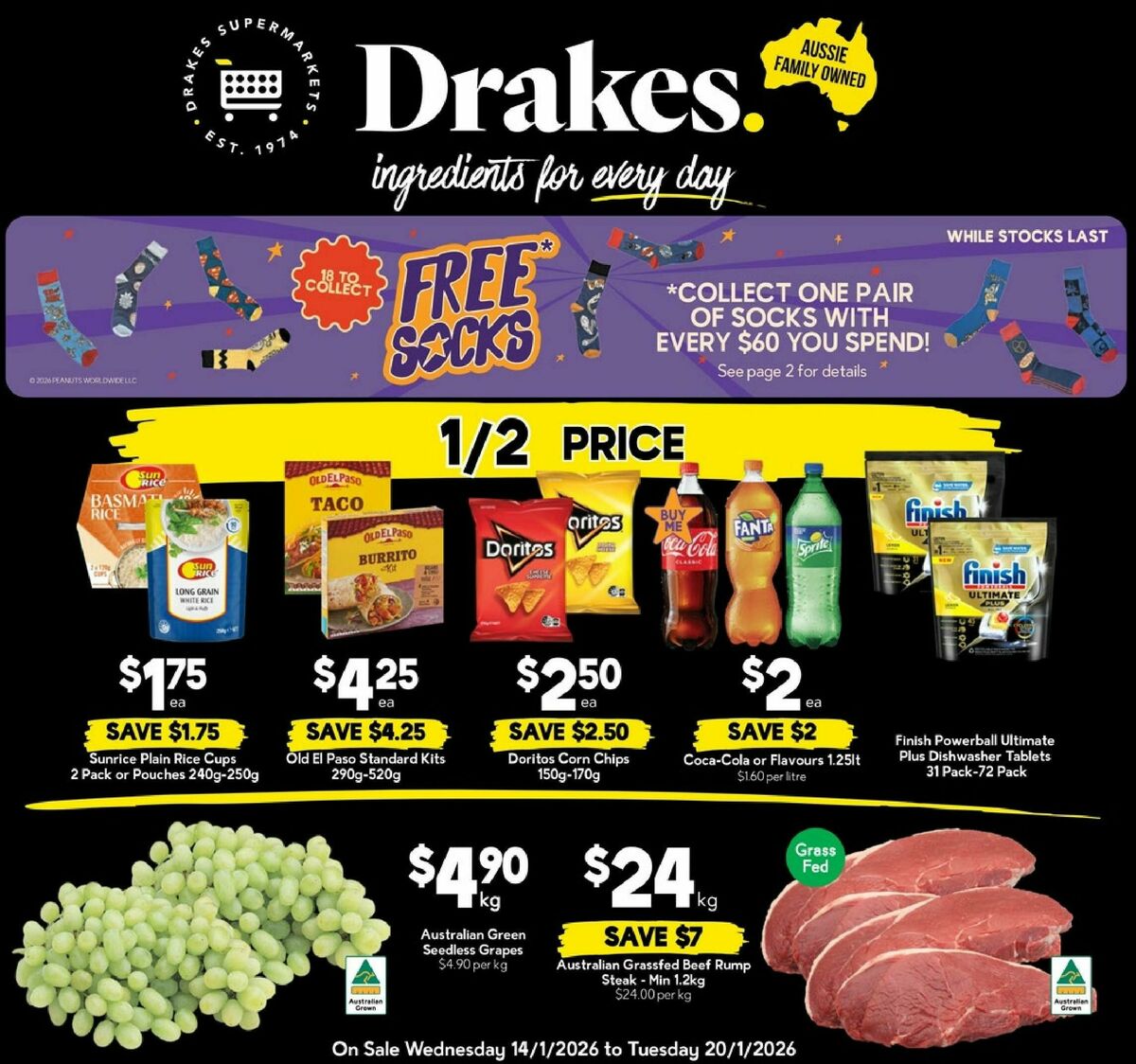 Drakes Queensland Catalogues from 14 January
