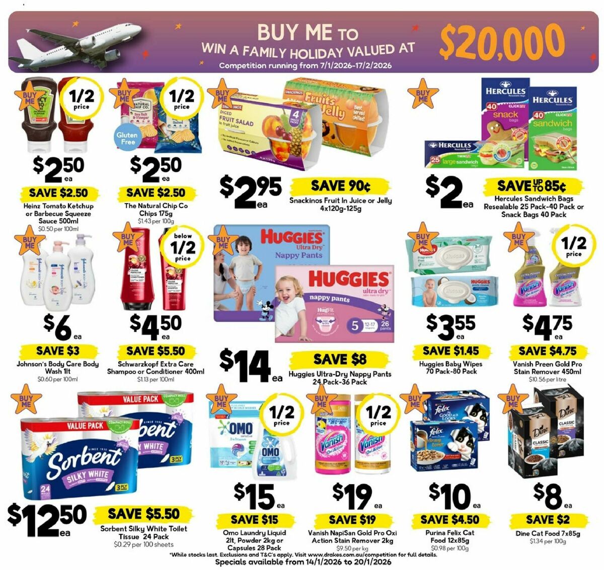 Drakes Queensland Catalogues from 14 January