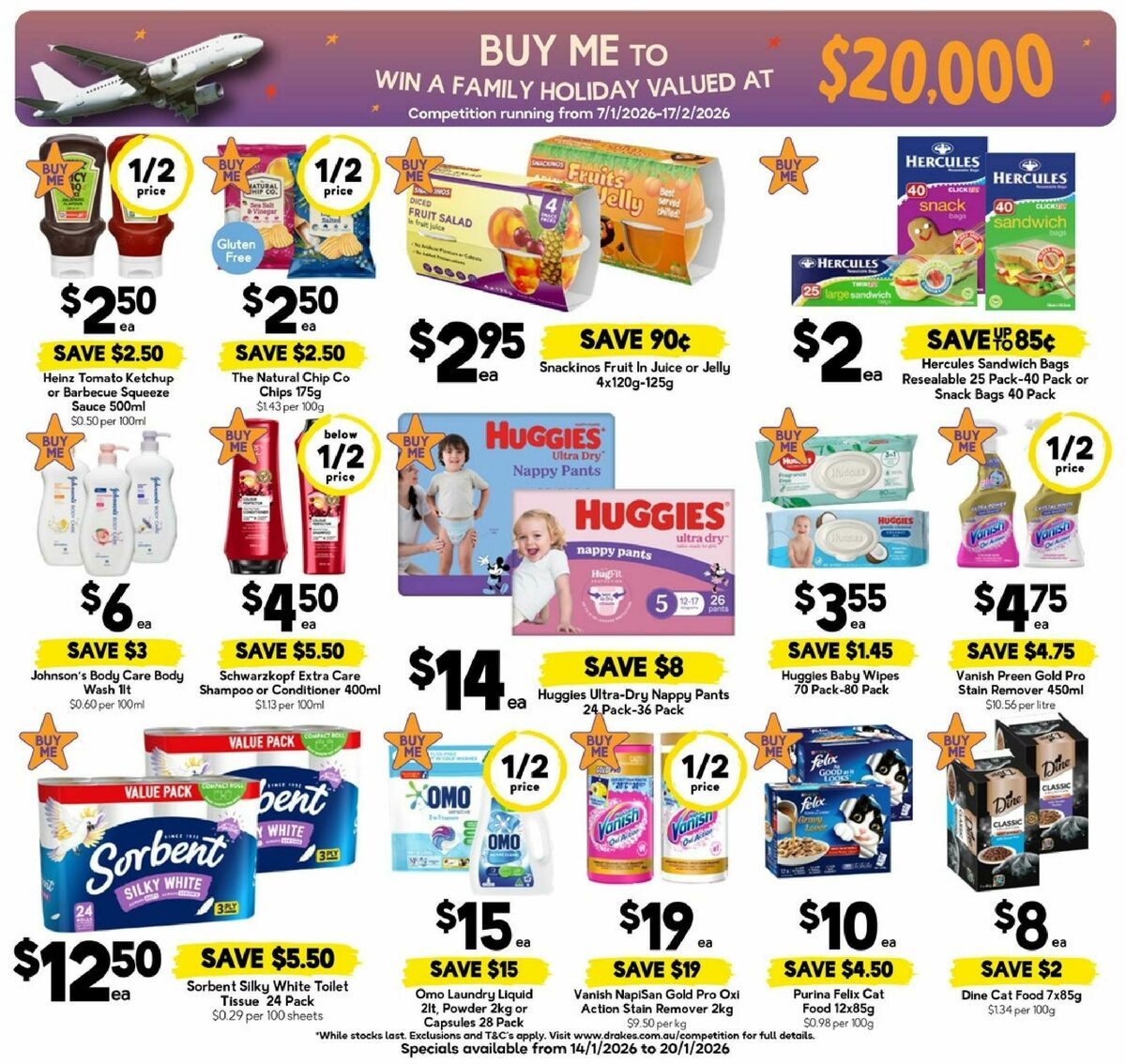 Drakes Catalogues from 14 January