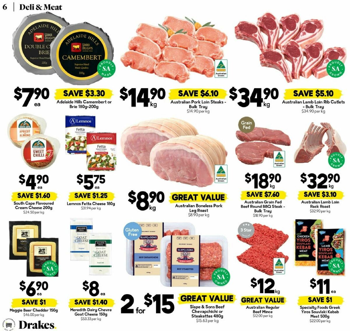 Drakes Catalogues from 14 January