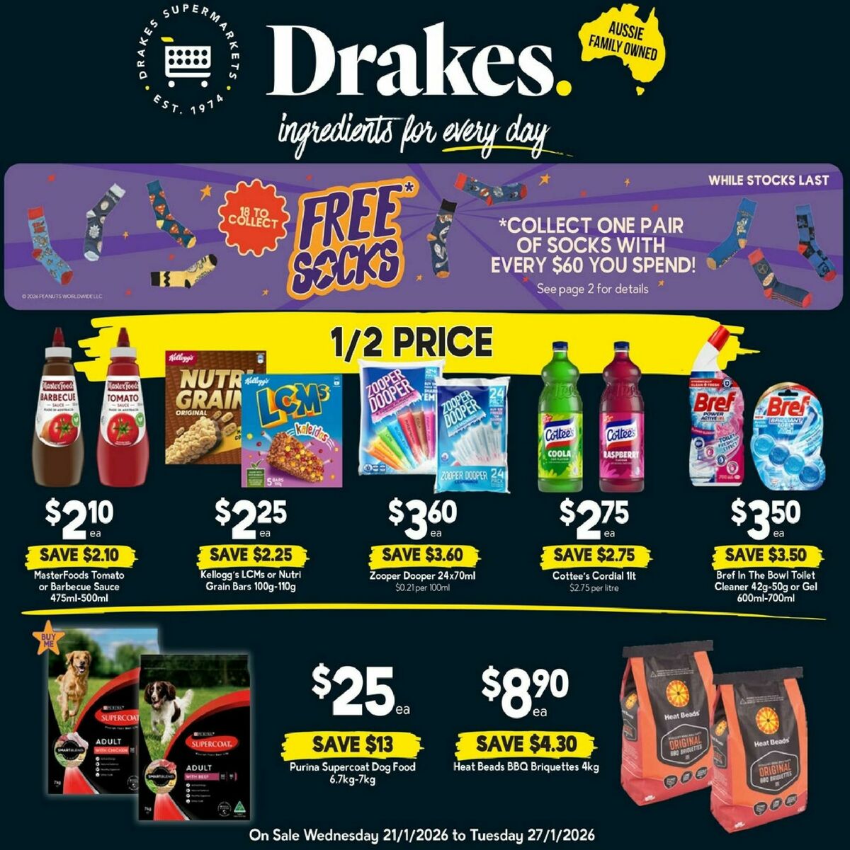 Drakes Queensland Catalogues from 21 January