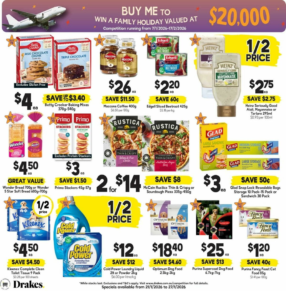 Drakes Queensland Catalogues from 21 January