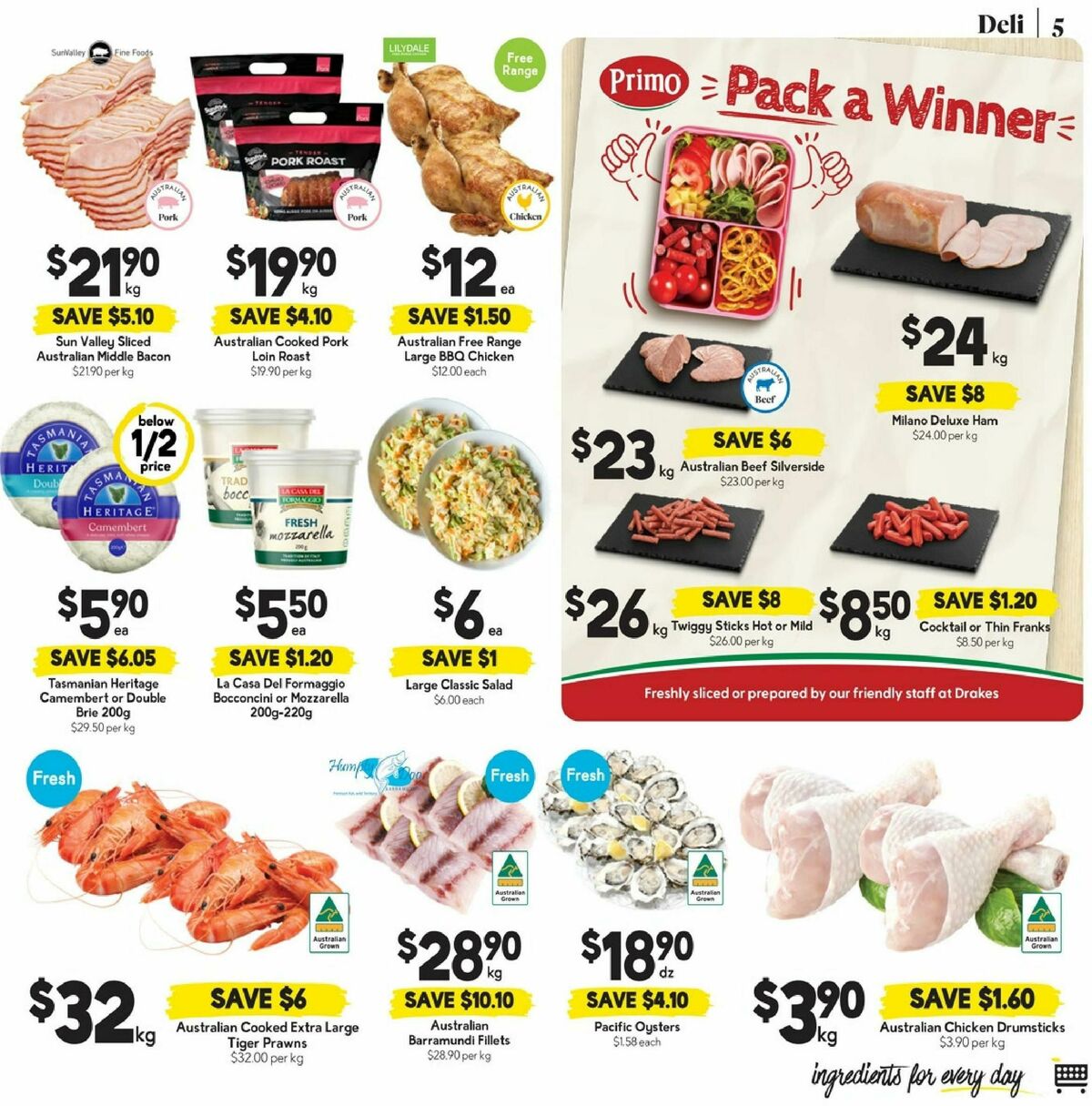 Drakes Queensland Catalogues from 21 January