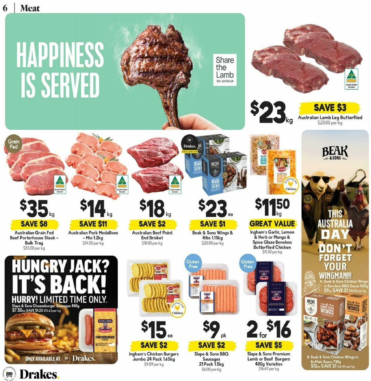 Drakes Queensland Catalogues from 21 January