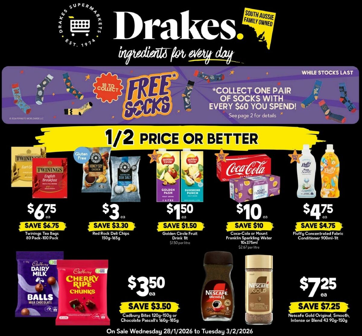 Drakes Catalogues from 28 January