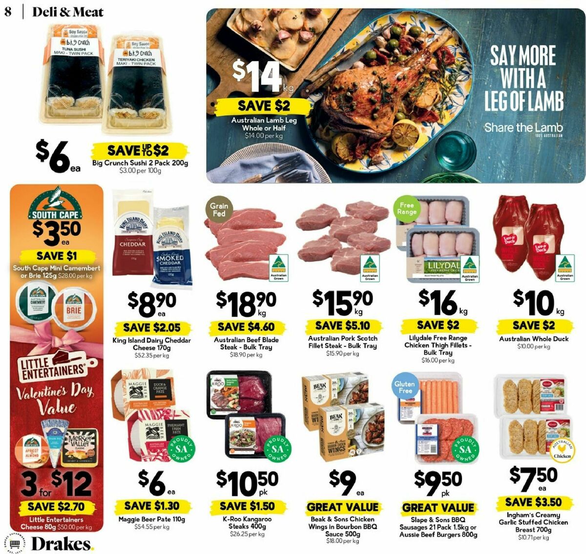 Drakes Catalogues from 11 February