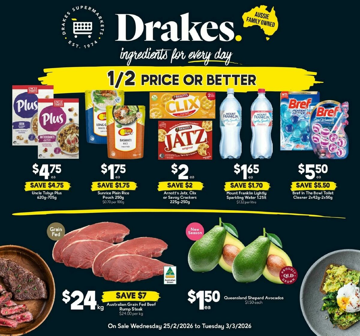 Drakes Queensland Catalogues from 25 February