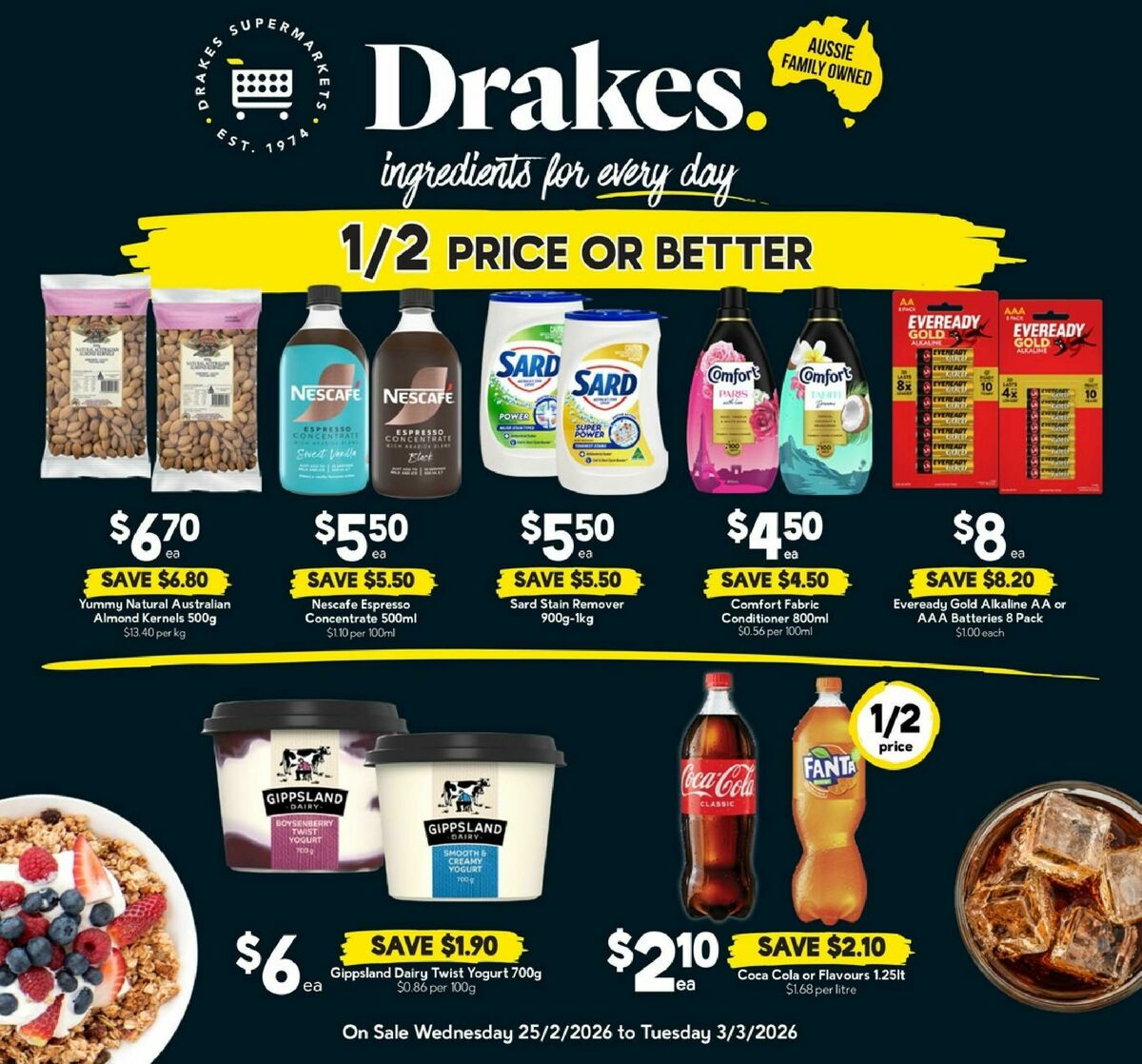 Drakes Queensland Catalogues from 25 February