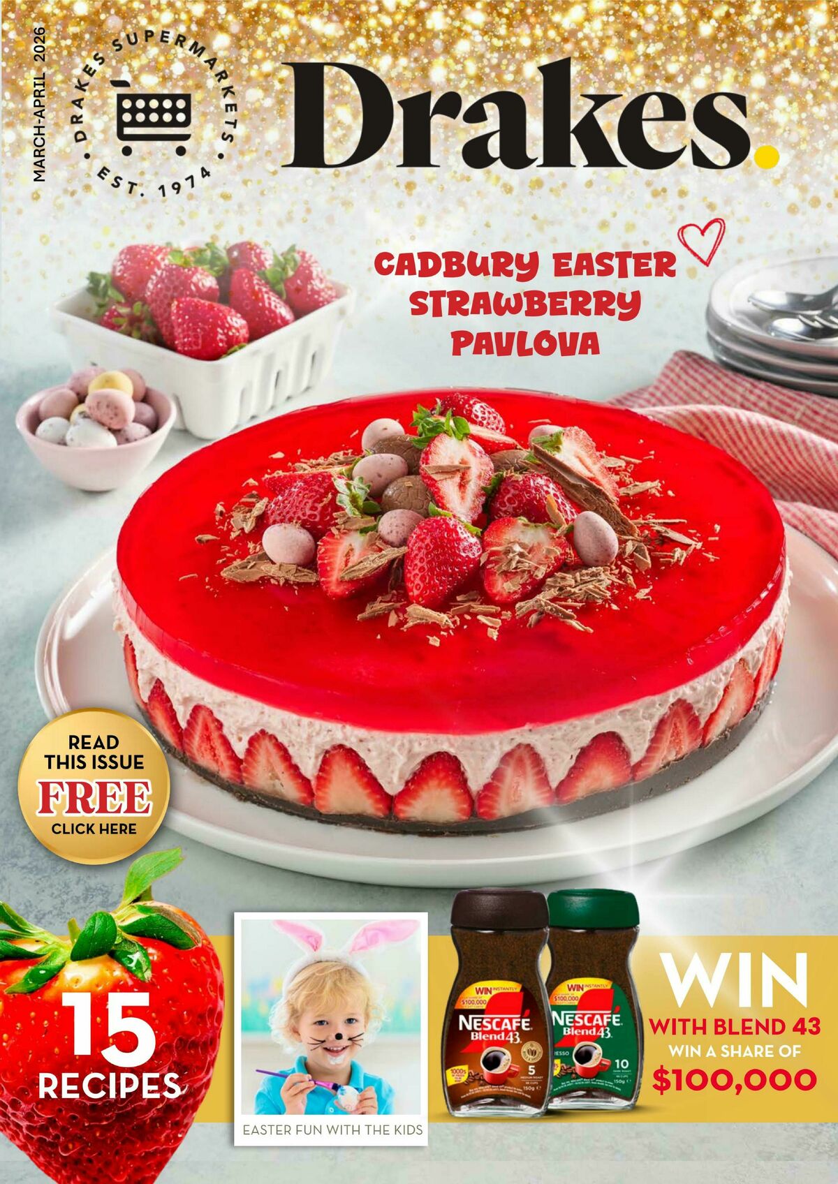 Drakes Magazine March/April Catalogues from 1 March