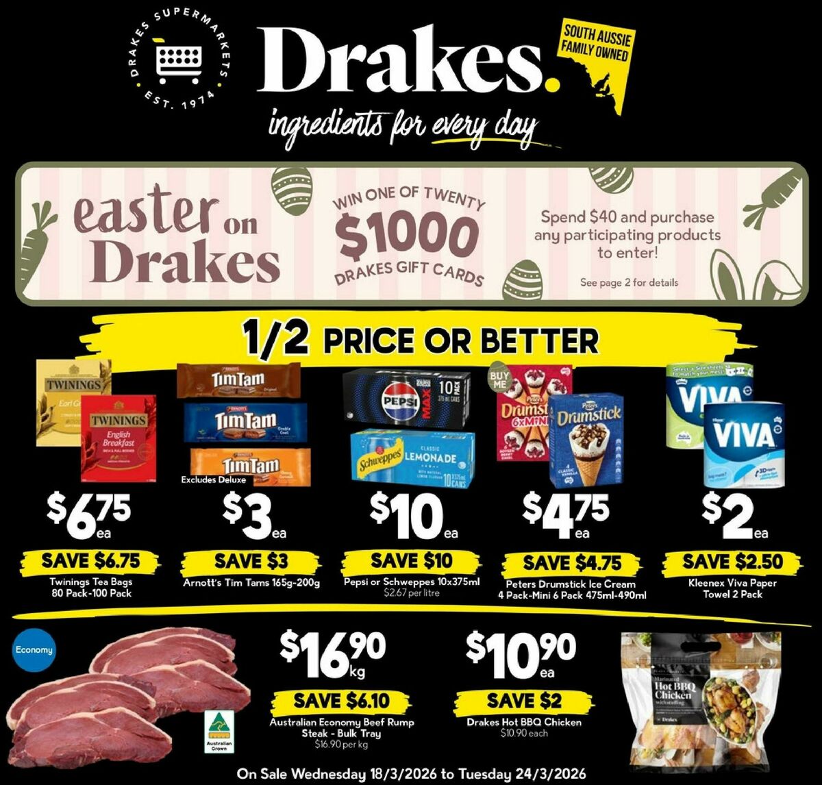 Drakes Catalogues from 18 March