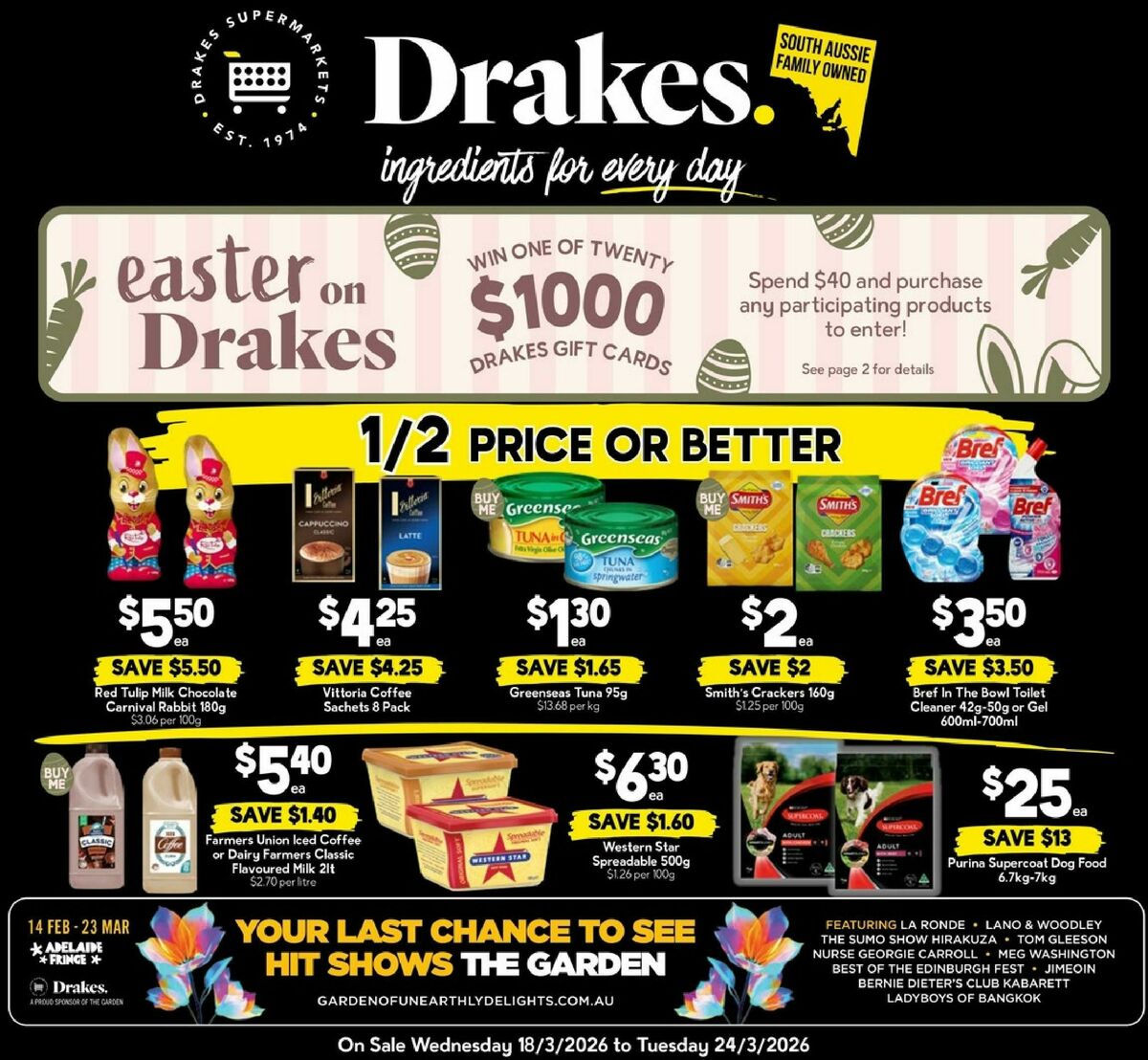 Drakes Catalogues from 18 March