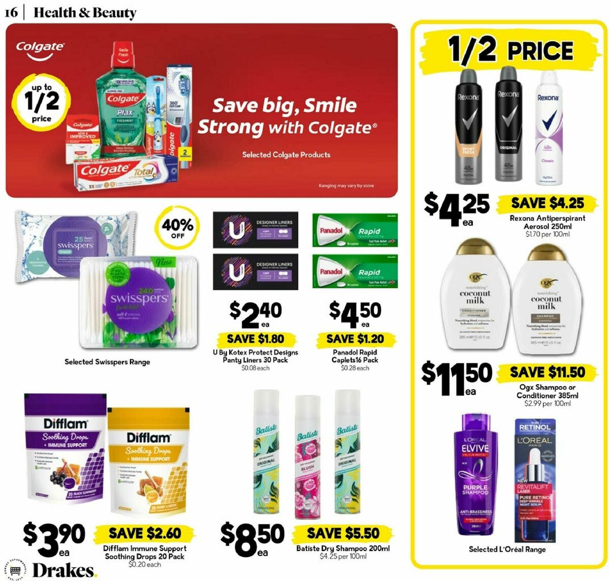 Drakes Queensland Catalogues from 18 March