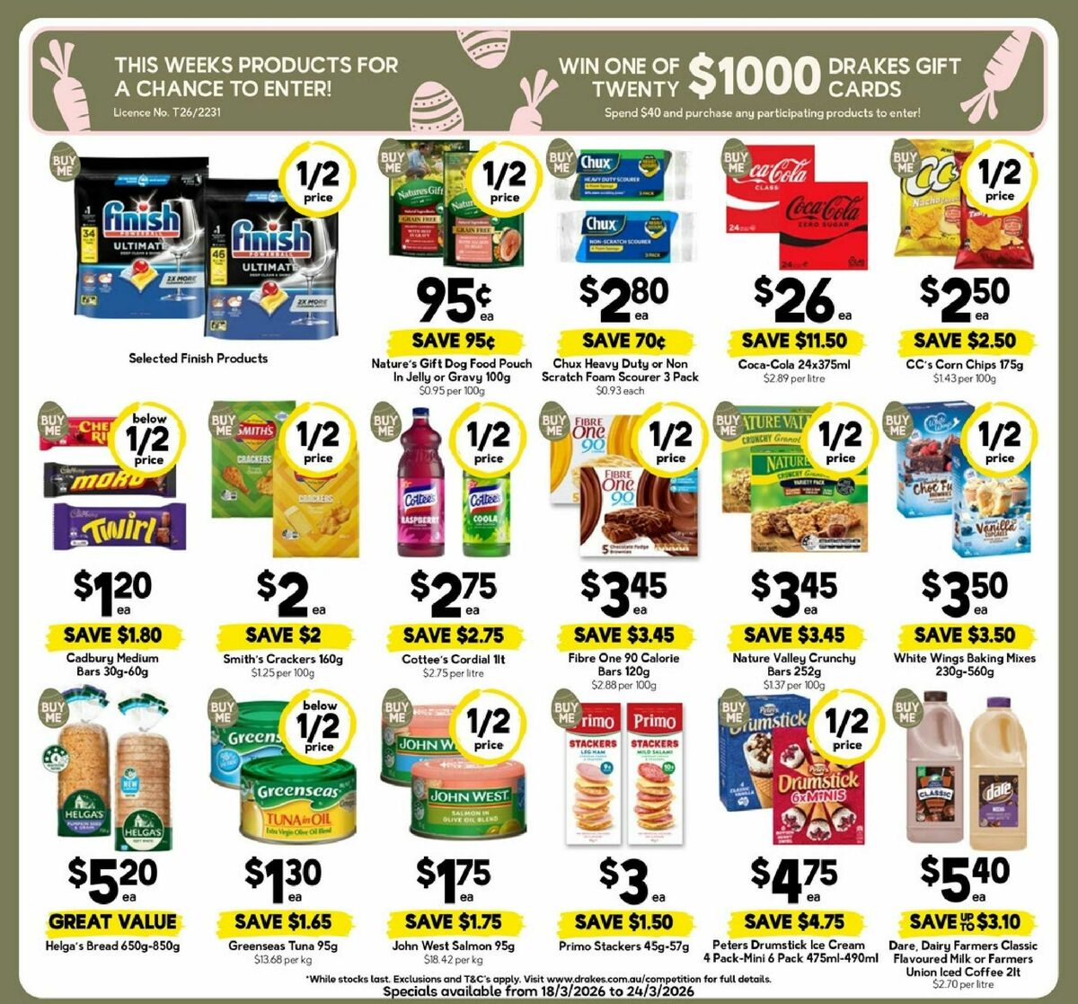 Drakes Queensland Catalogues from 18 March