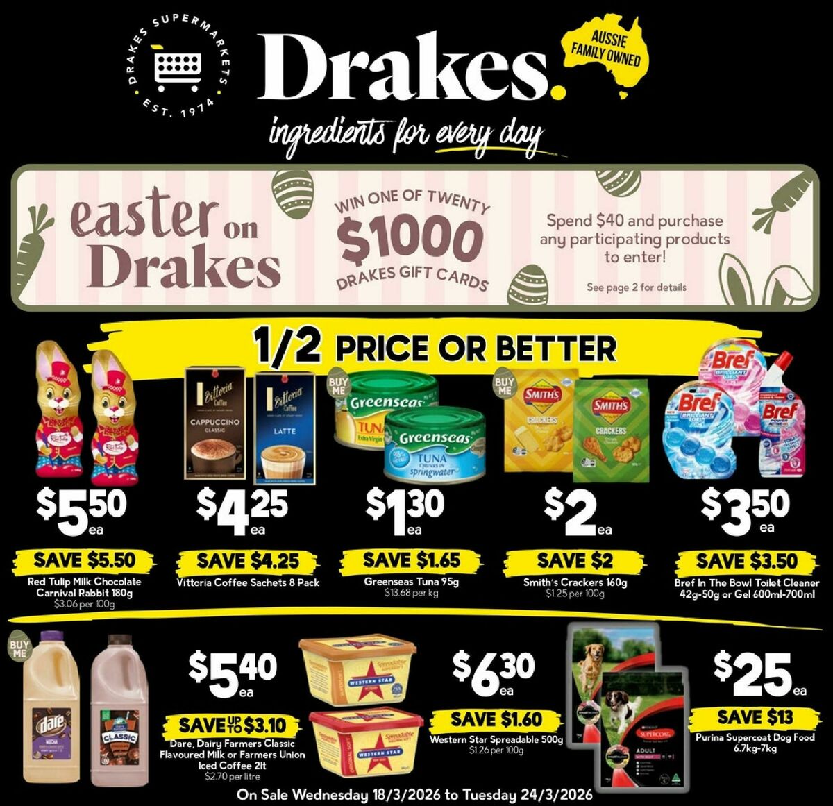 Drakes Queensland Catalogues from 18 March