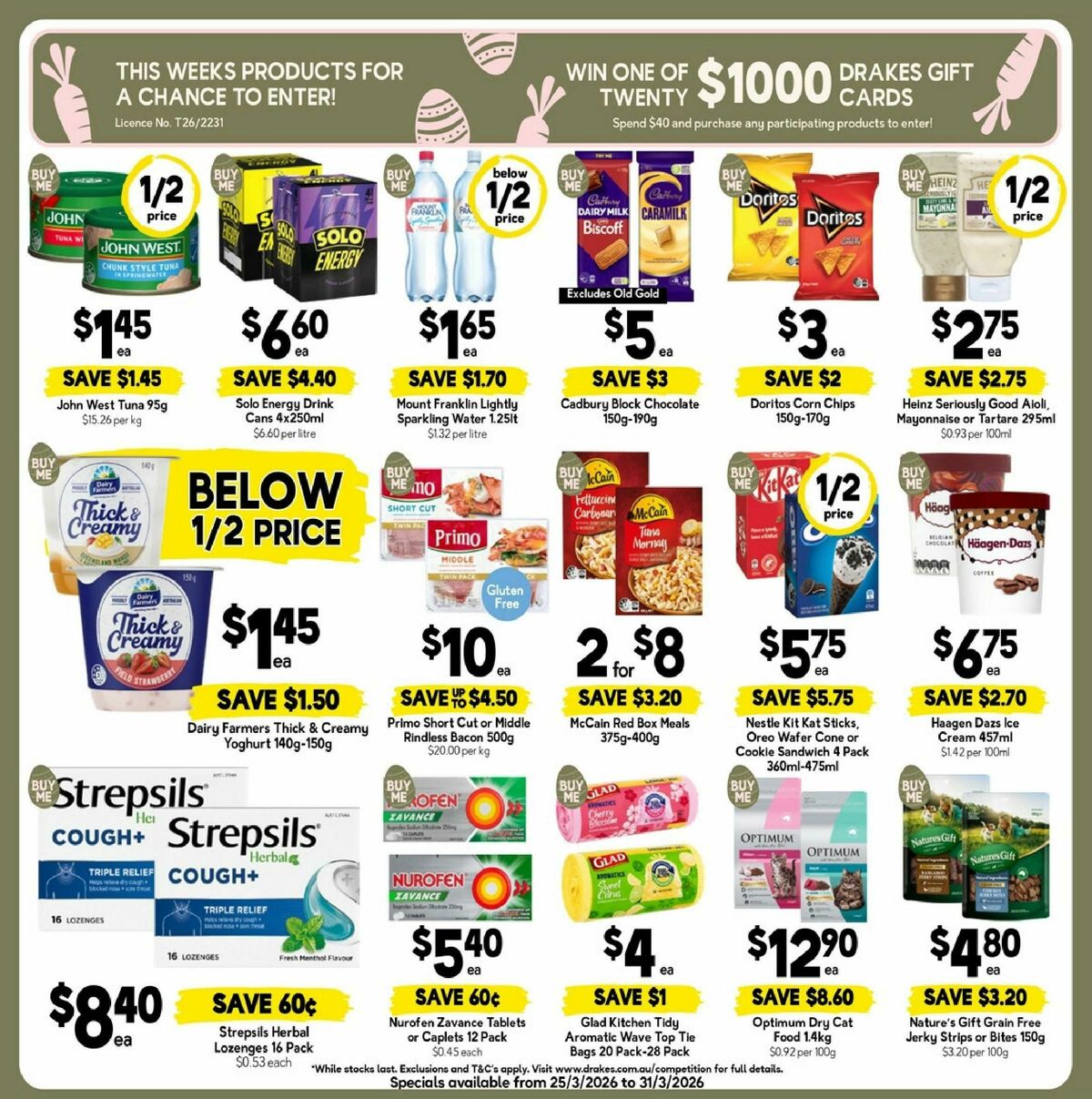 Drakes Catalogues from 25 March