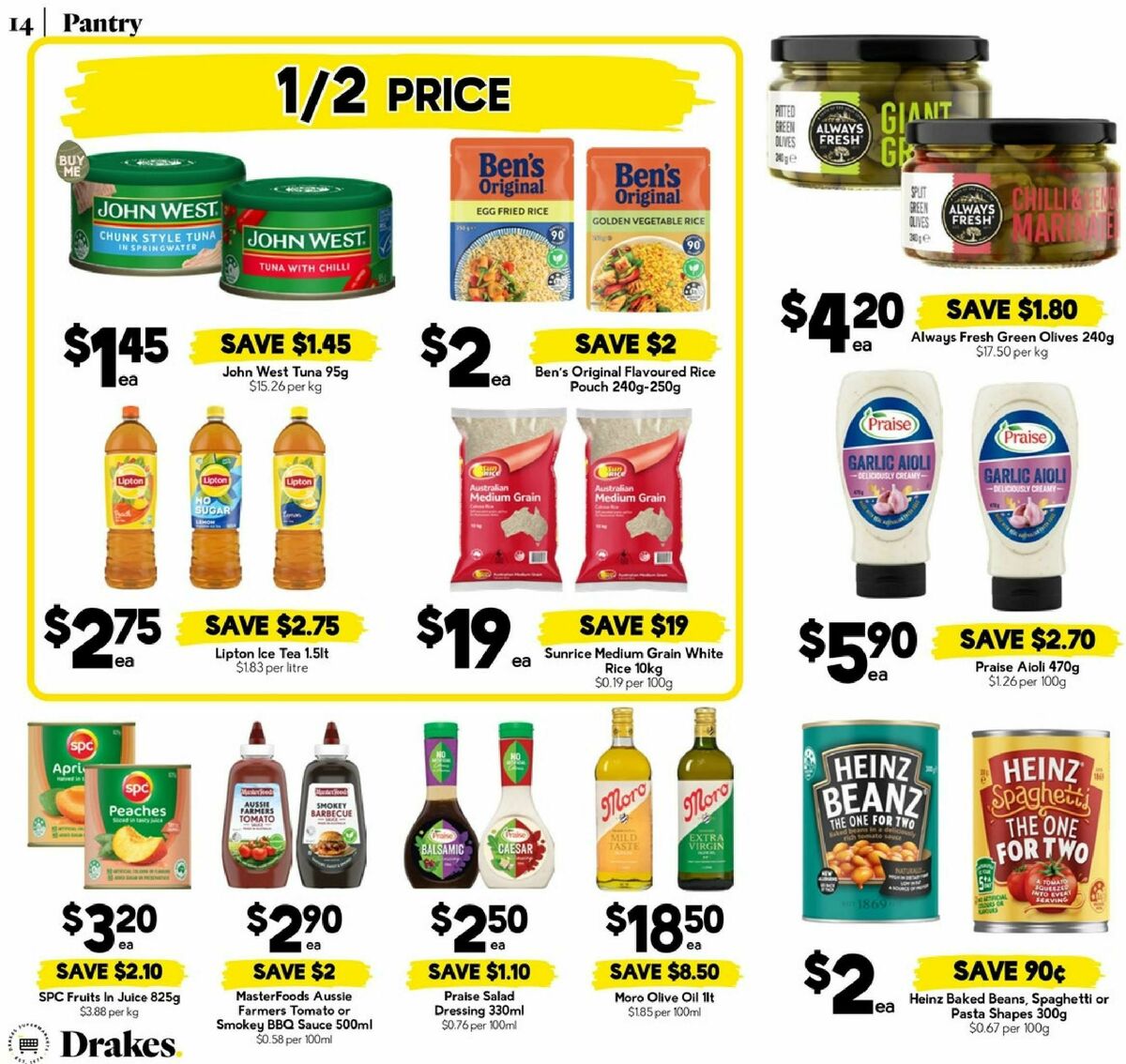 Drakes Queensland Catalogues from 25 March