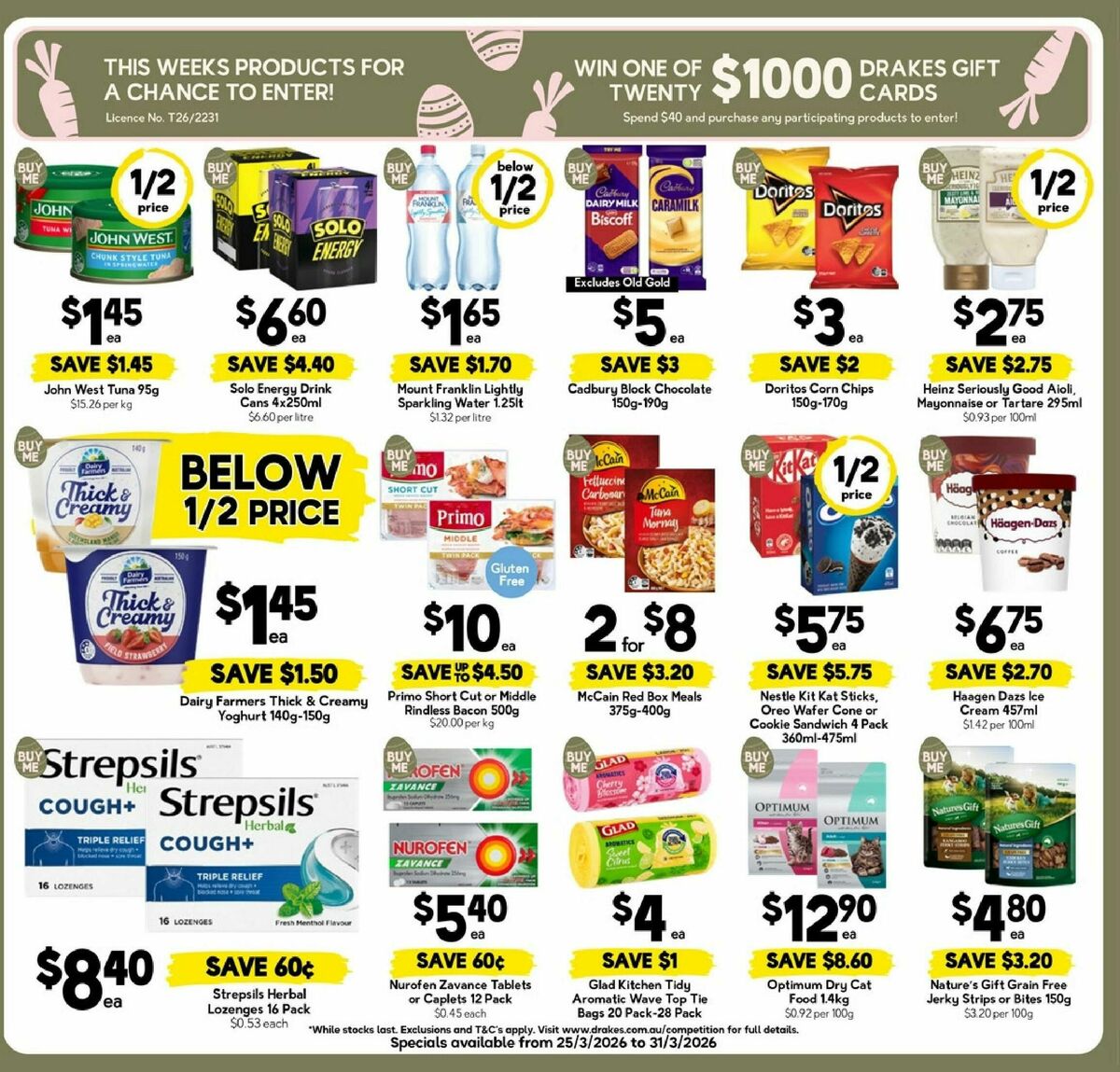 Drakes Queensland Catalogues from 25 March