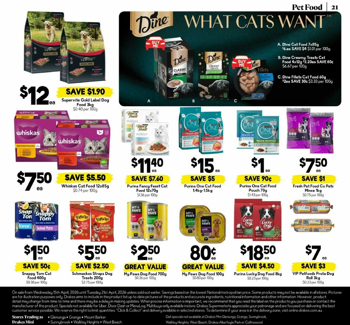 Drakes Catalogues from 15 April