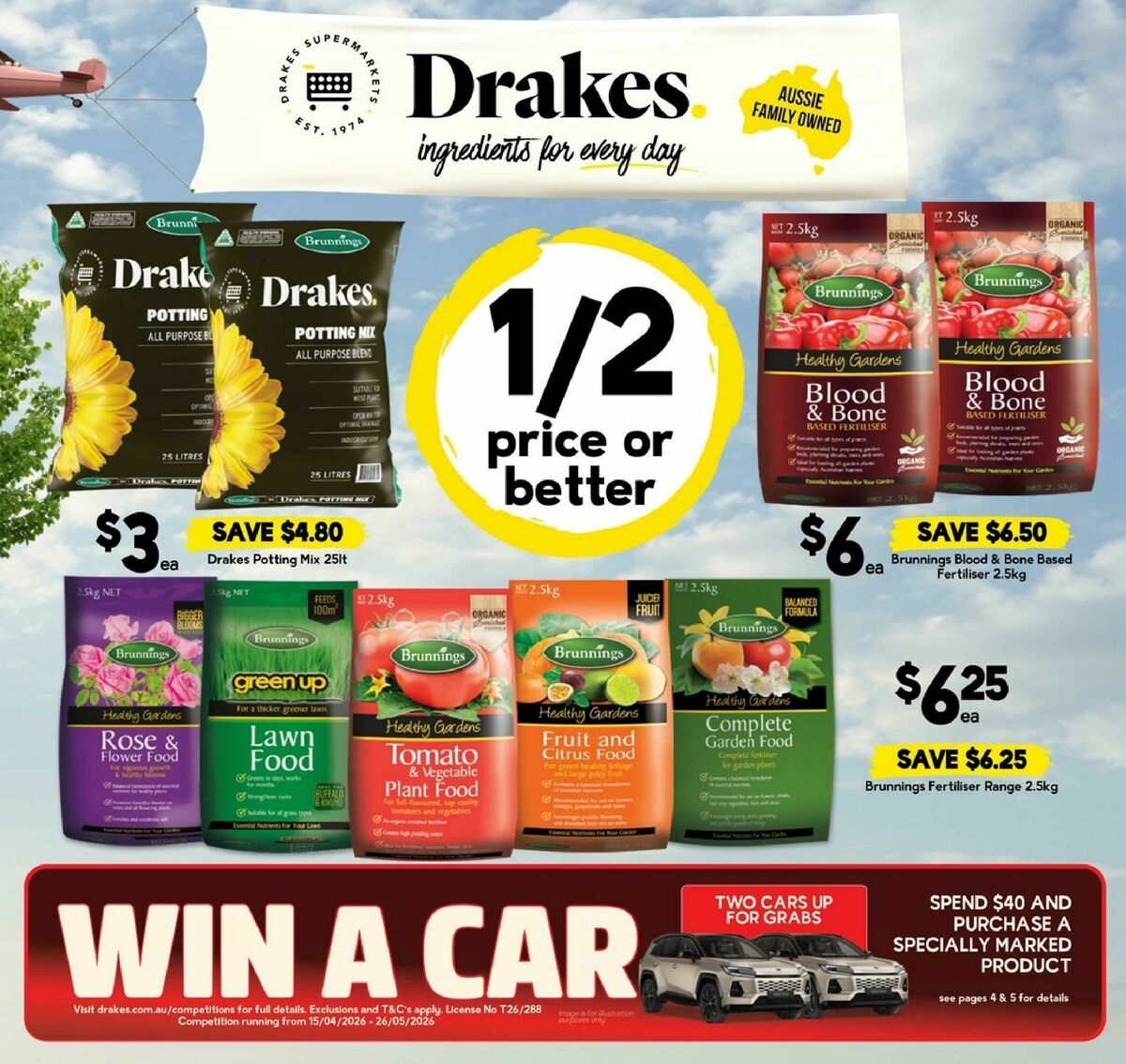Drakes Queensland Catalogues from 15 April