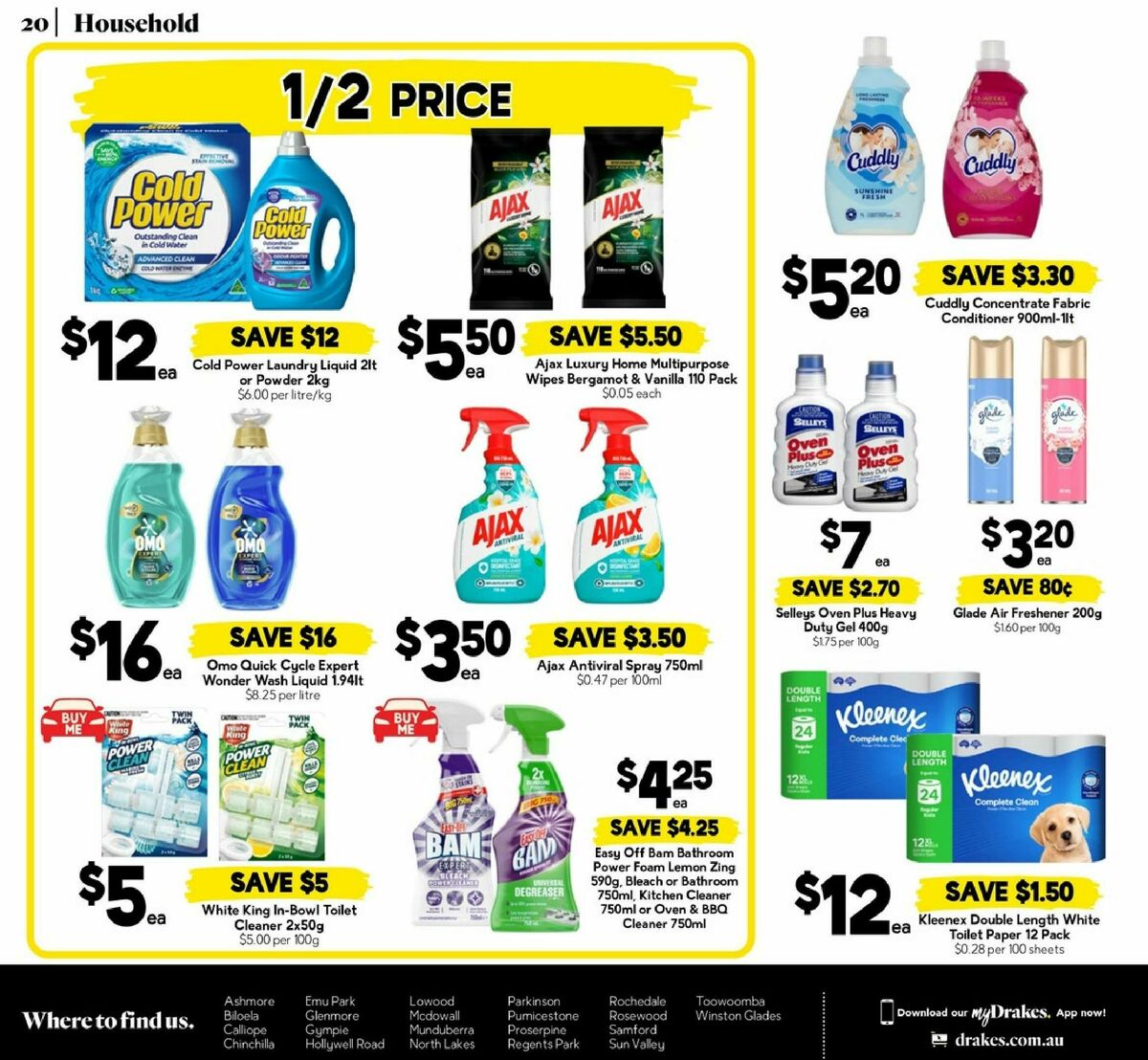 Drakes Queensland Catalogues from 15 April