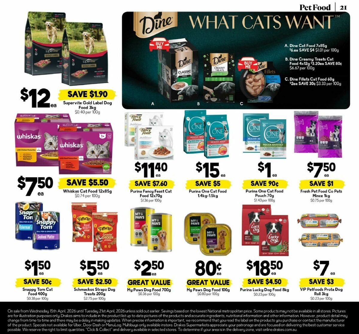 Drakes Queensland Catalogues from 15 April