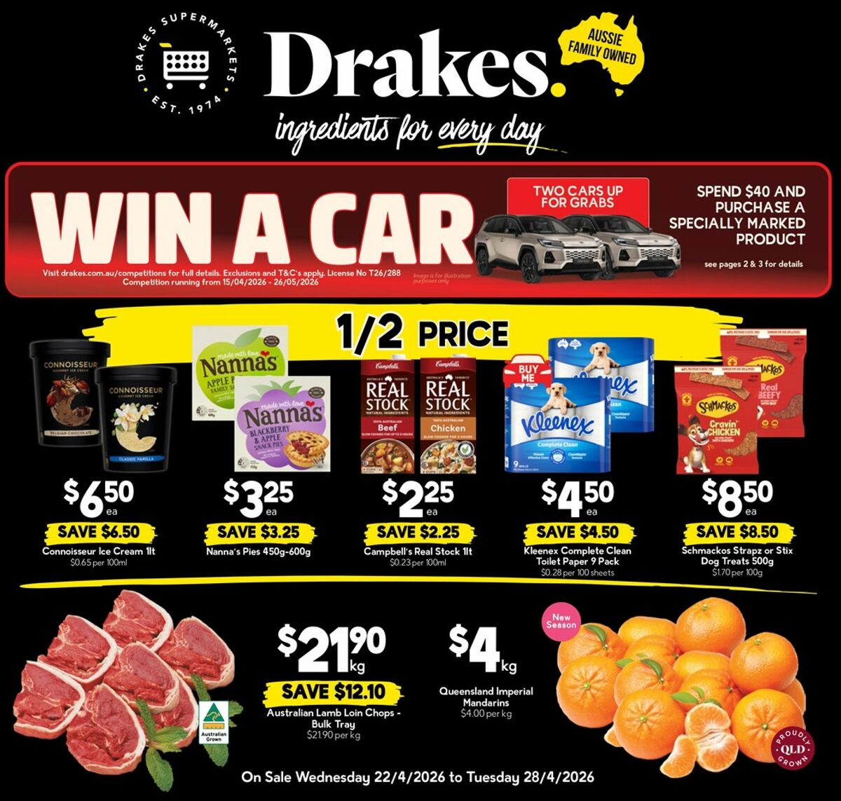 Drakes Queensland Catalogues from 22 April