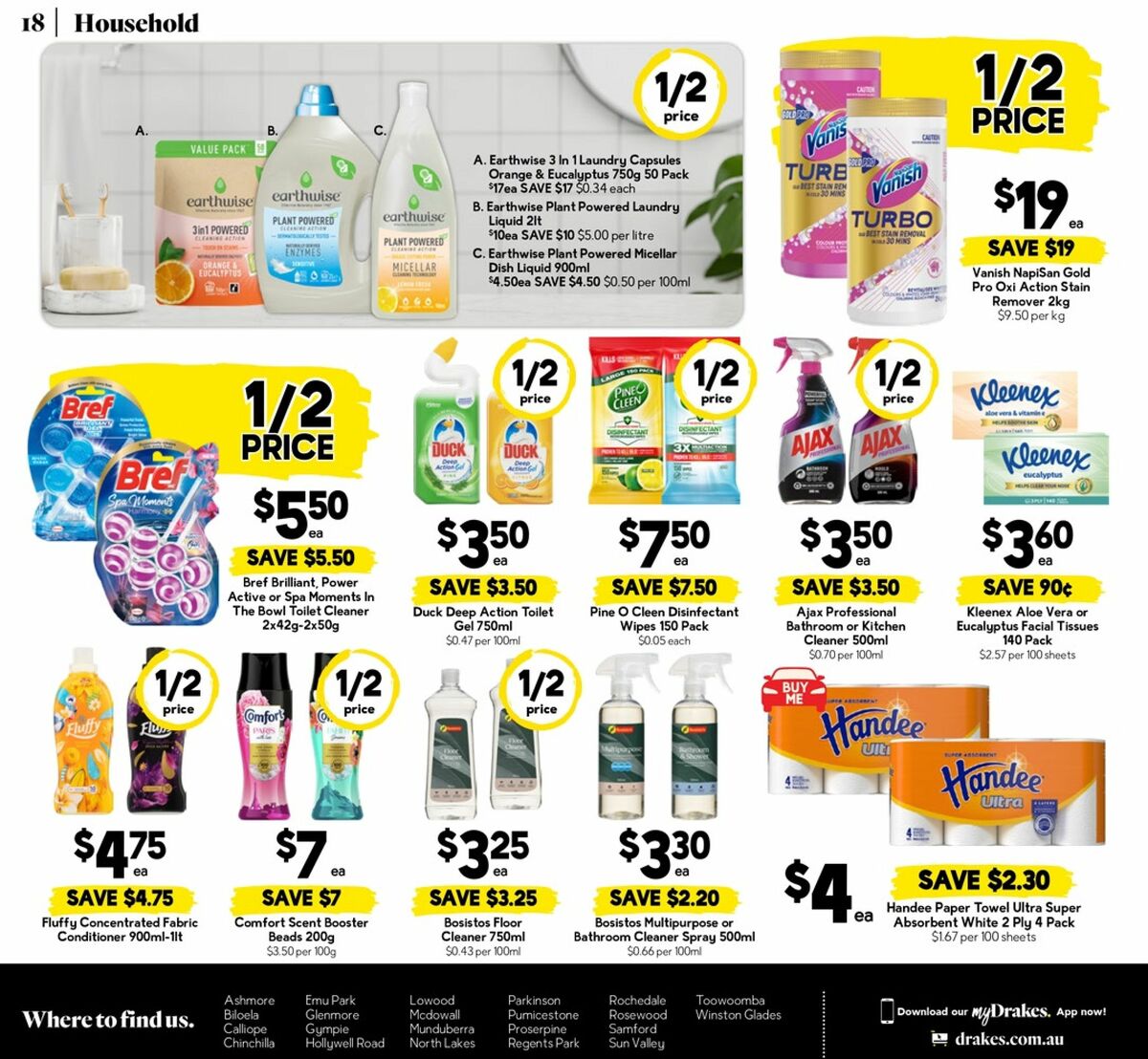 Drakes Queensland Catalogues from 22 April