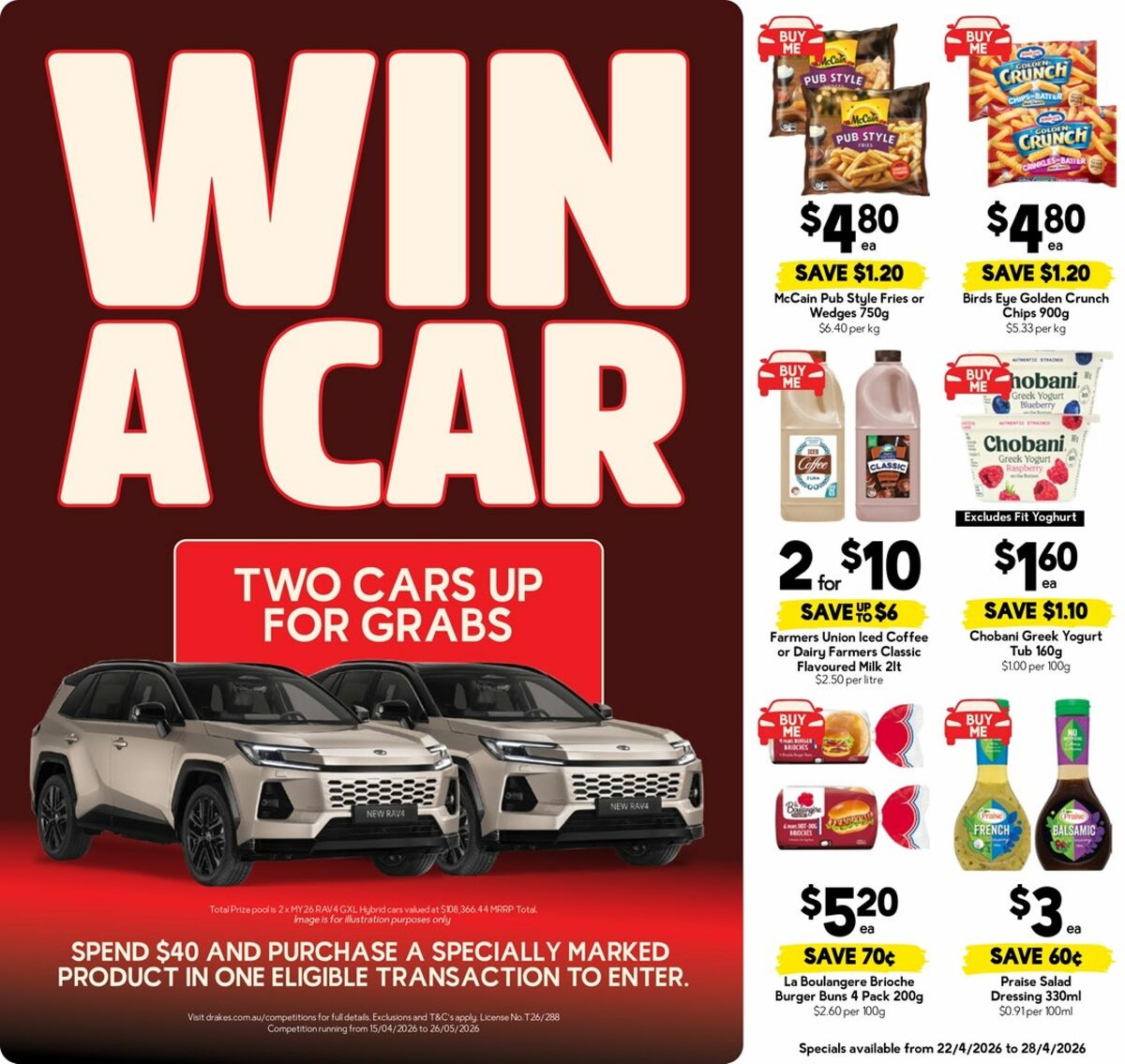 Drakes Queensland Catalogues from 22 April