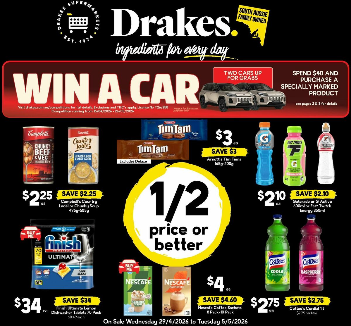 Drakes Catalogues from 29 April