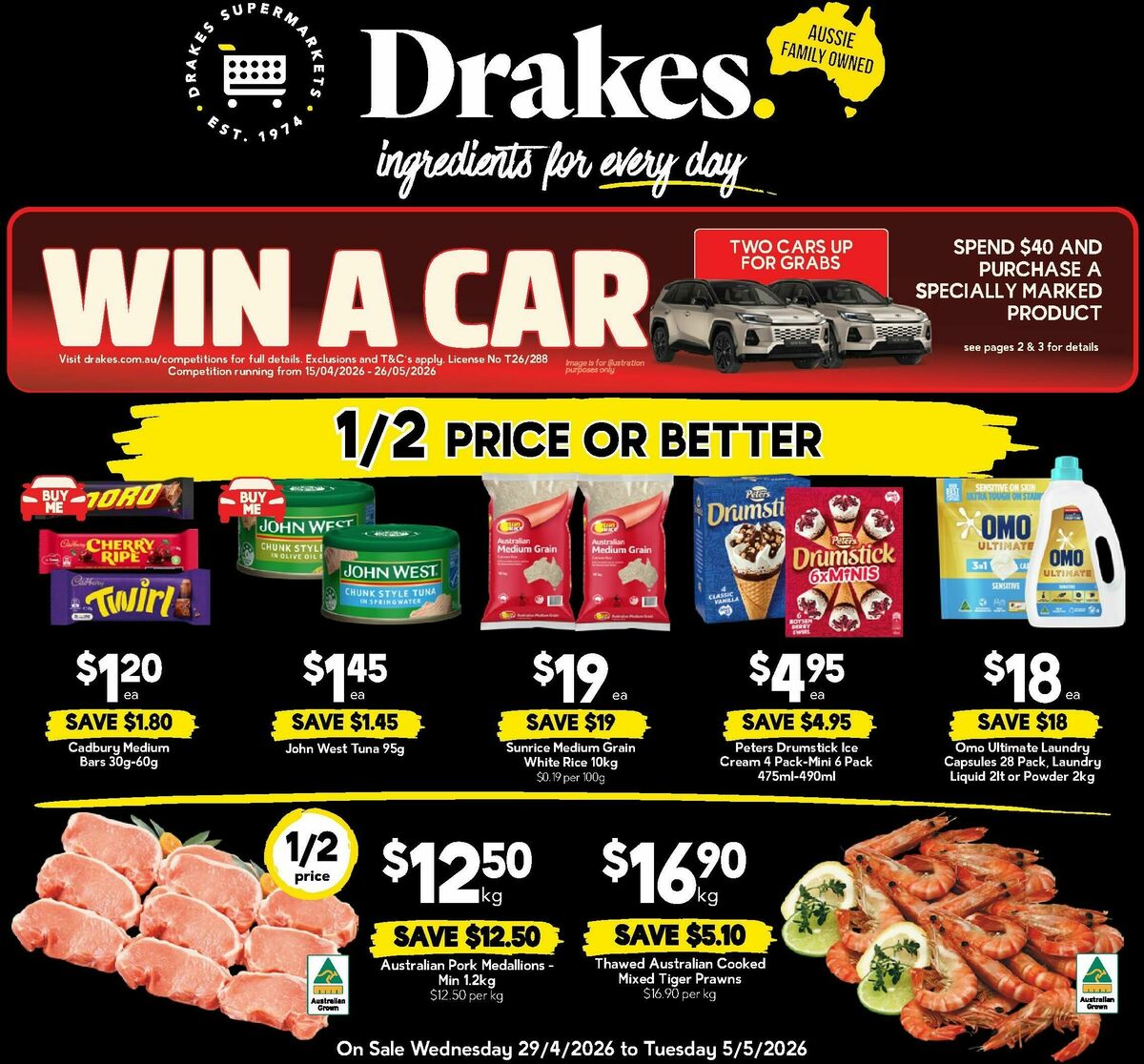 Drakes Queensland Catalogues from 29 April