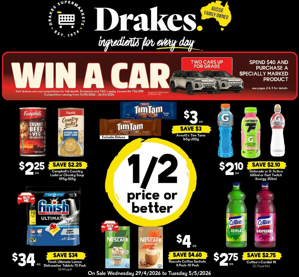 Drakes Queensland Catalogues from 29 April