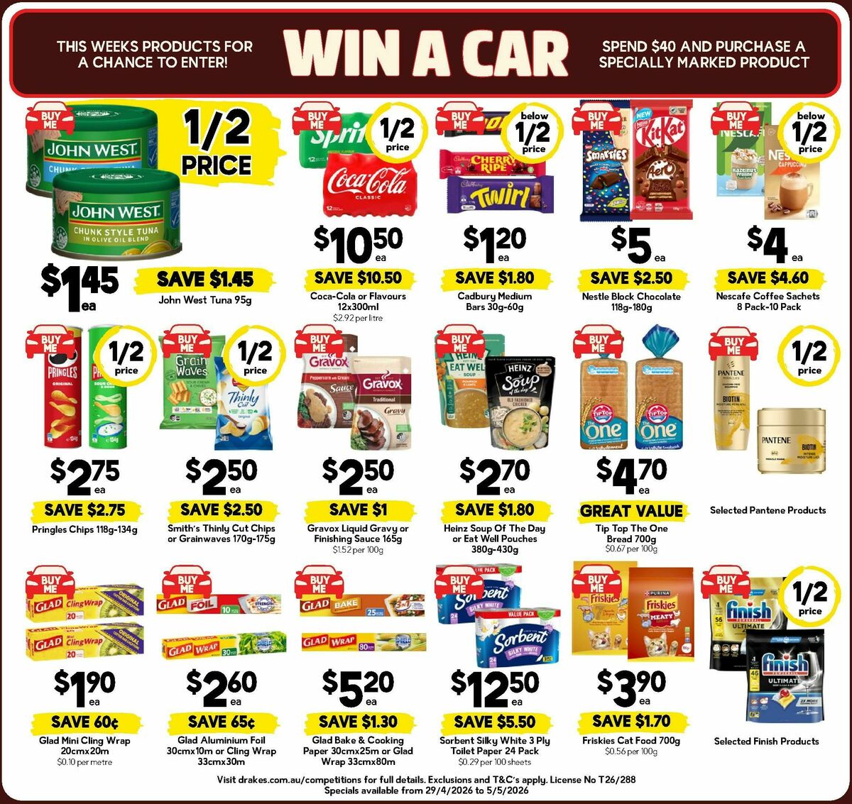 Drakes Queensland Catalogues from 29 April