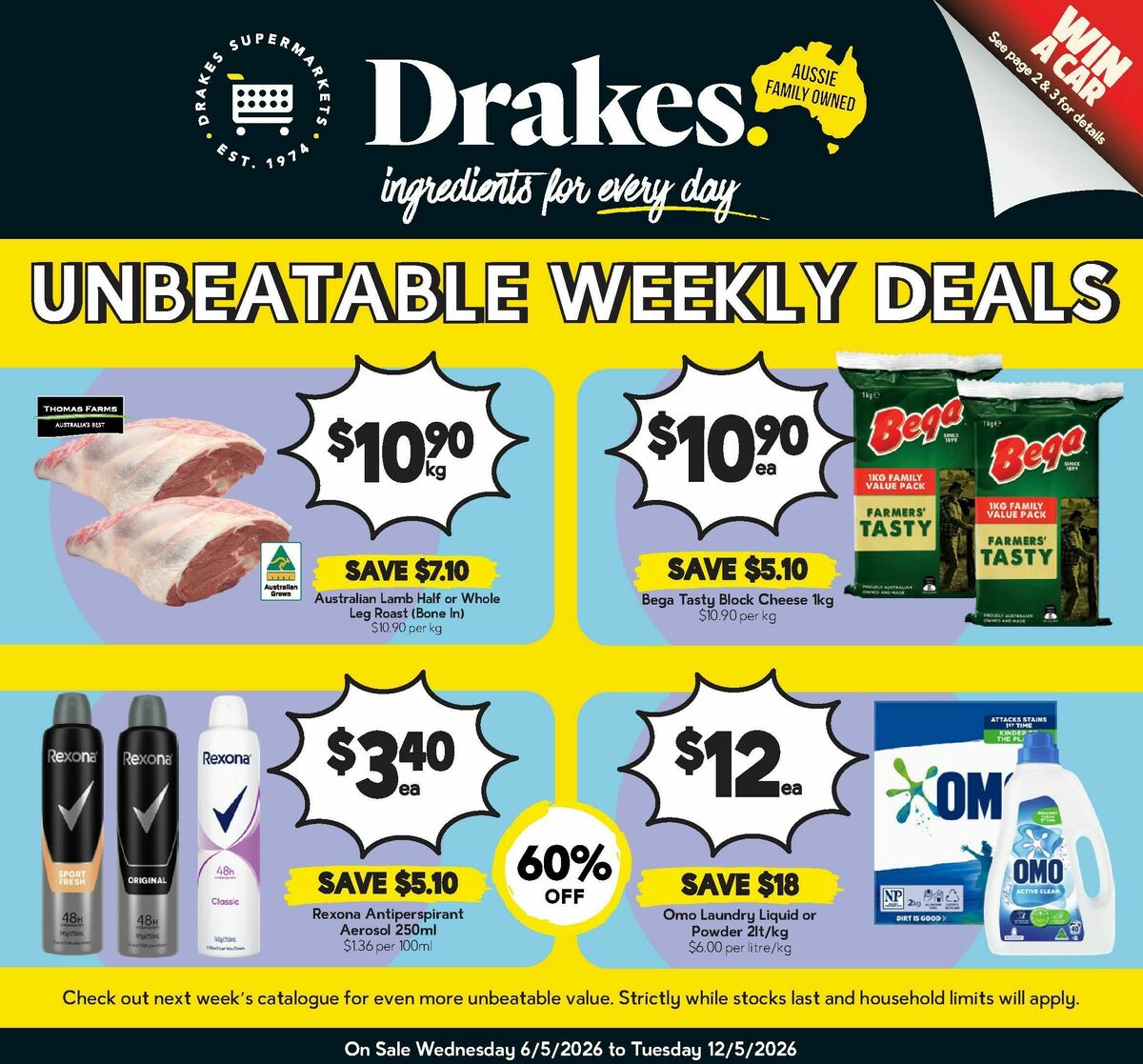 Drakes Queensland Catalogues from 6 May