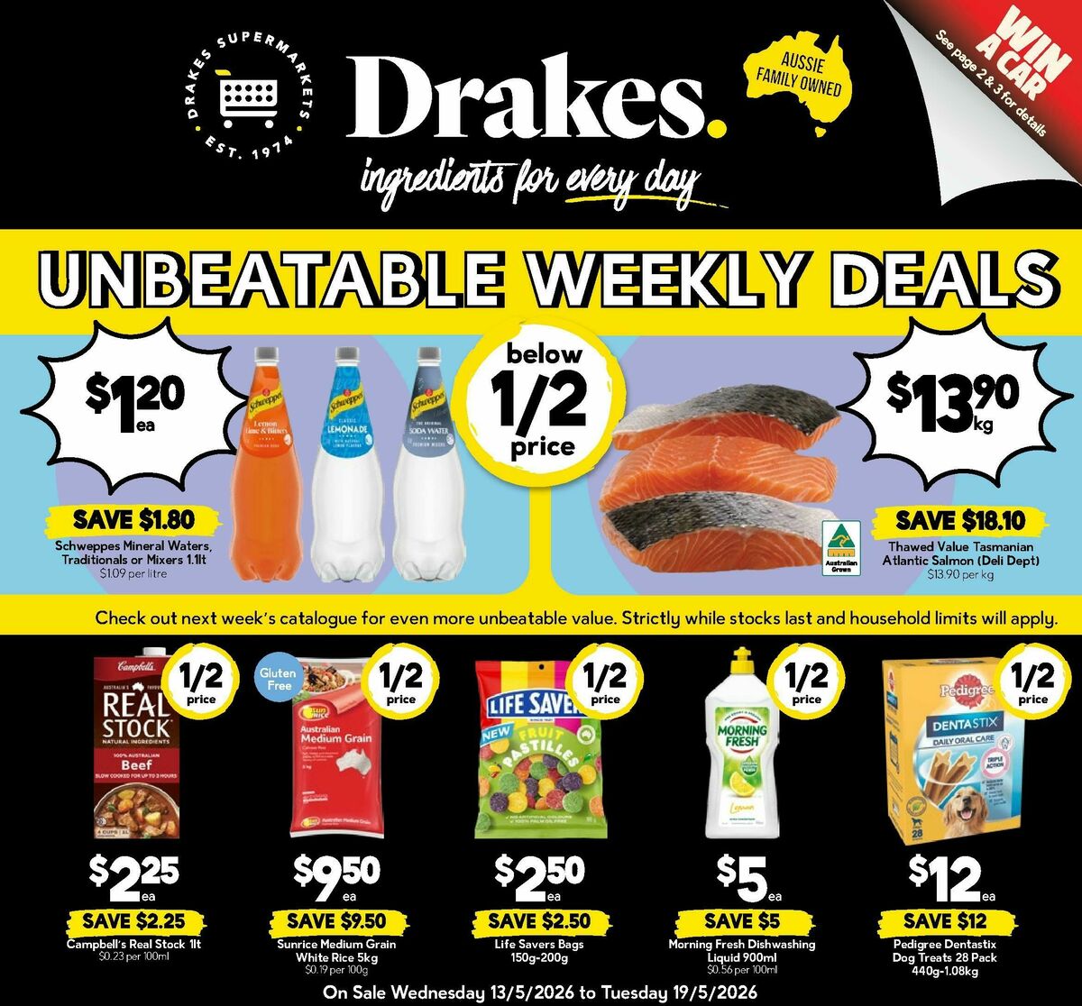 Drakes Queensland Catalogues from 13 May