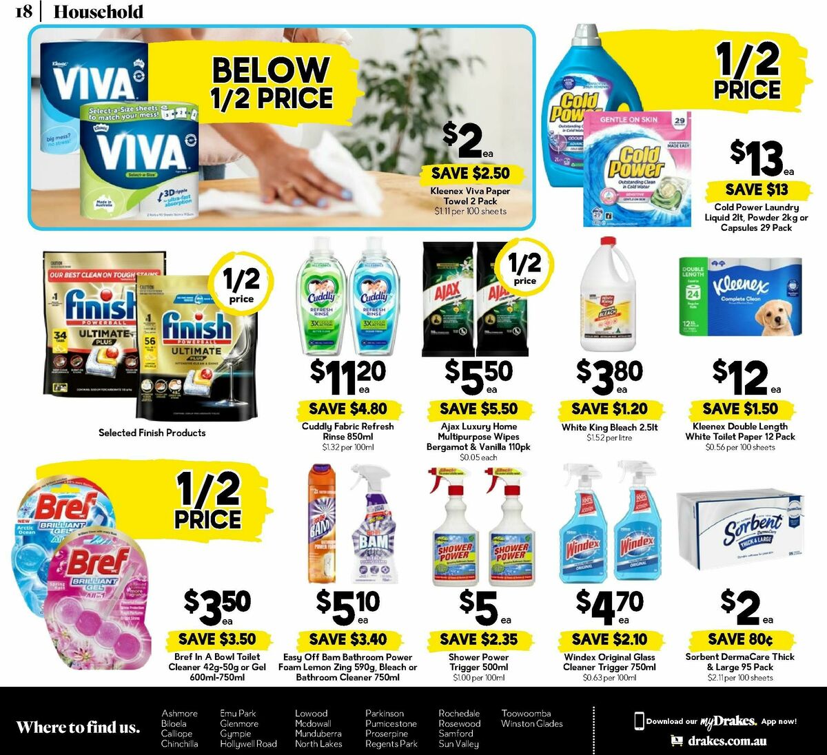 Drakes Queensland Catalogues from 13 May