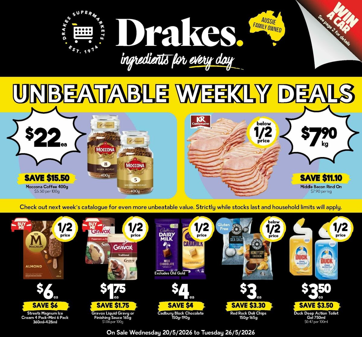 Drakes Queensland Catalogues from 20 May