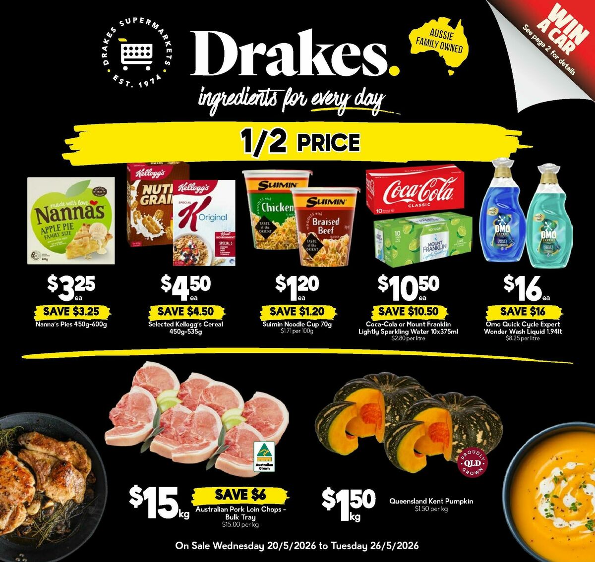 Drakes Queensland Catalogues from 20 May