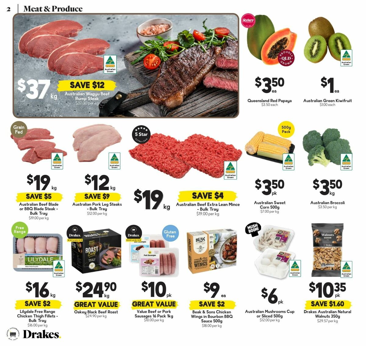 Drakes Queensland Catalogues from 3 June