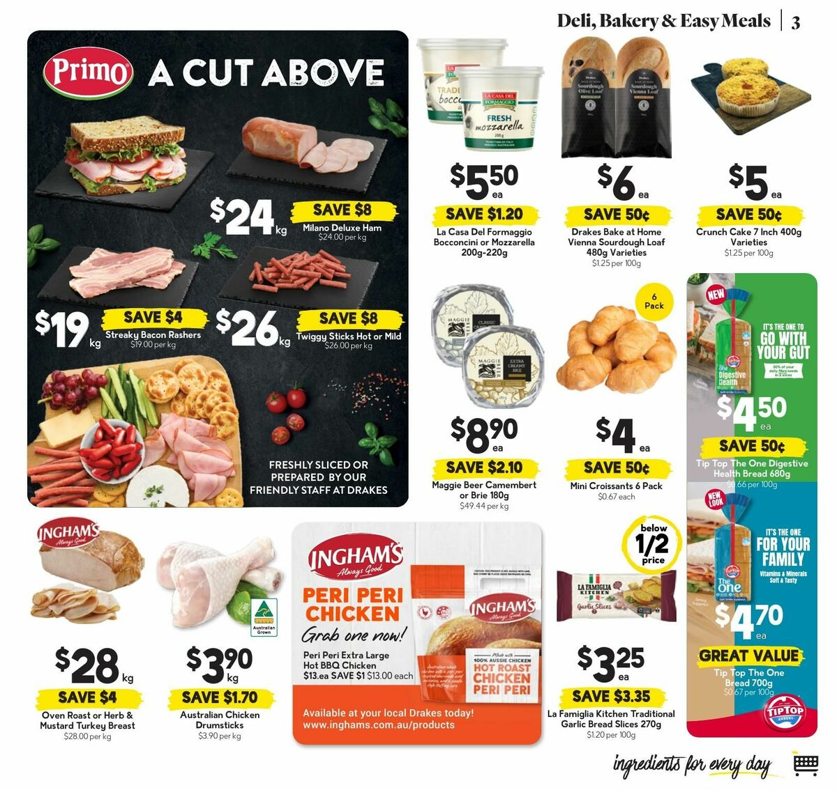 Drakes Queensland Catalogues from 3 June