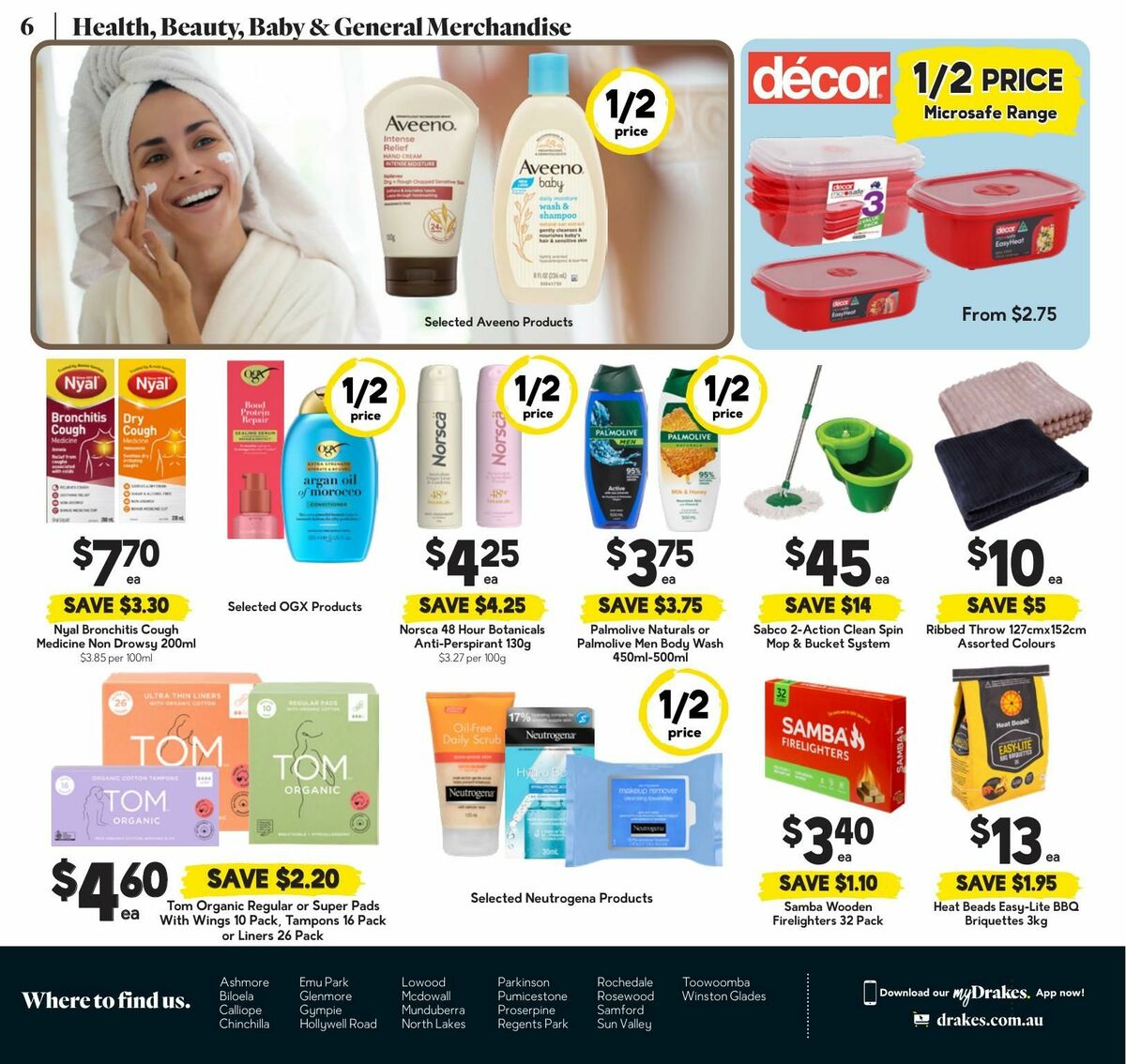 Drakes Queensland Catalogues from 3 June