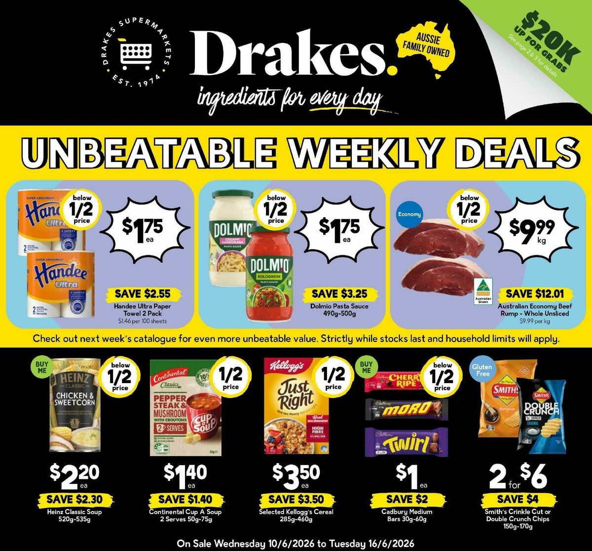 Drakes Queensland Catalogues from 10 June