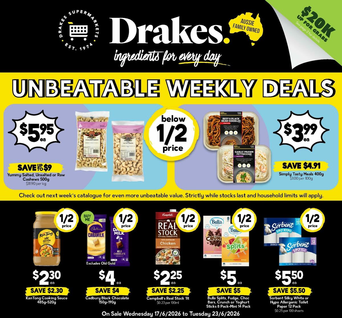 Drakes Queensland Catalogues from 17 June