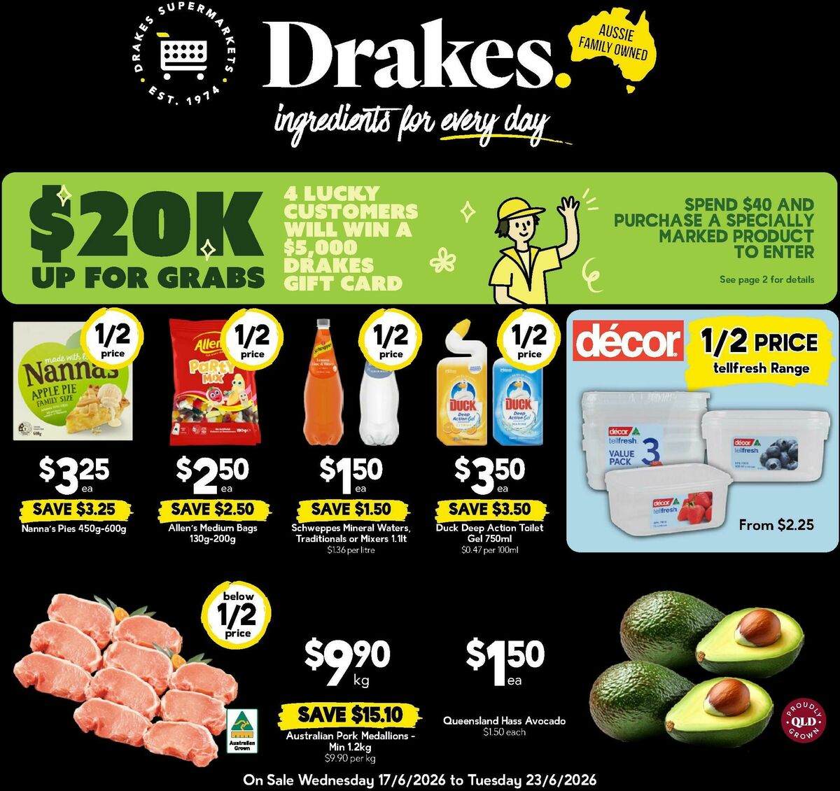 Drakes Queensland Catalogues from 17 June