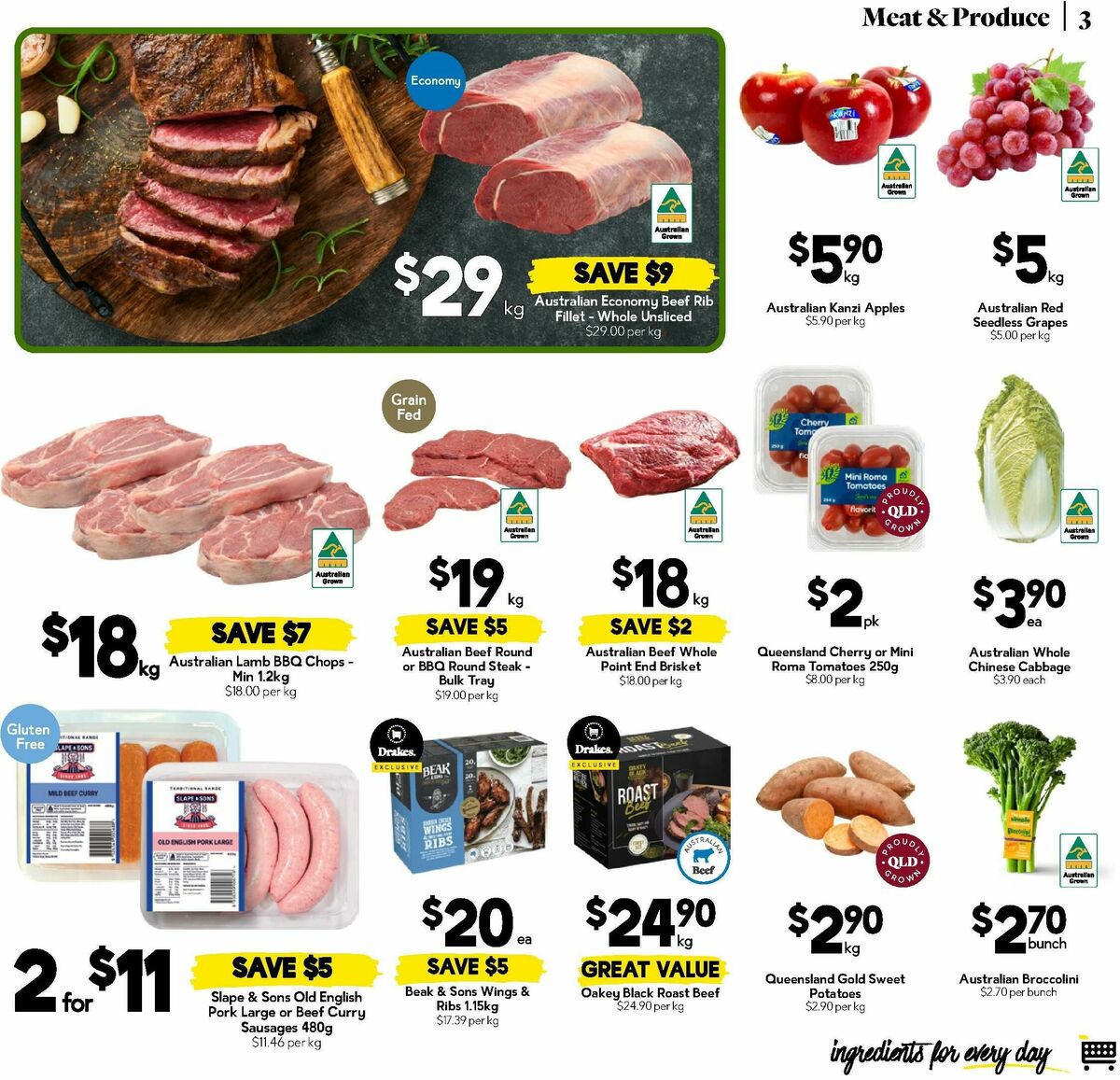 Drakes Queensland Catalogues from 17 June