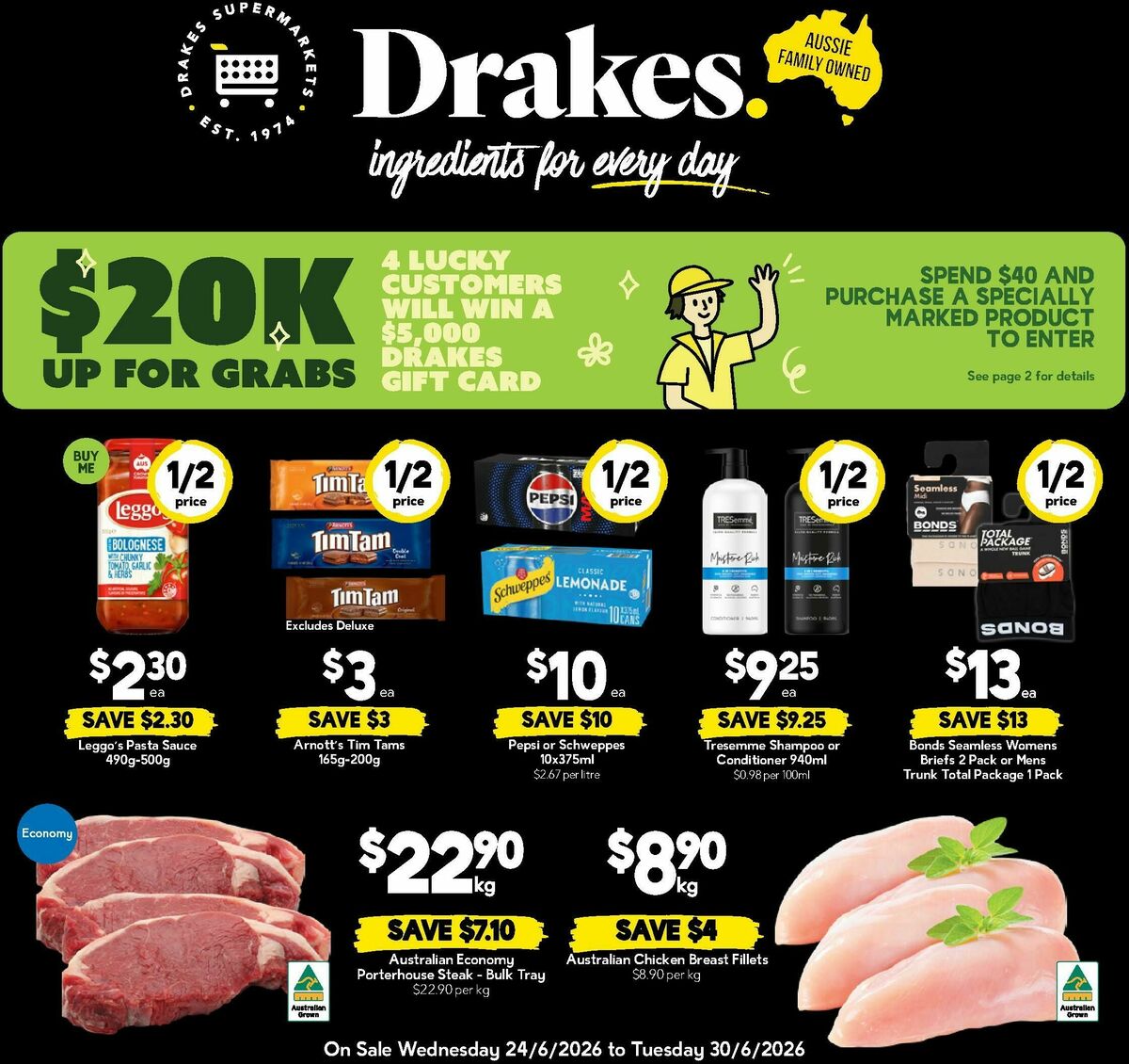 Drakes Queensland Catalogues from 24 June