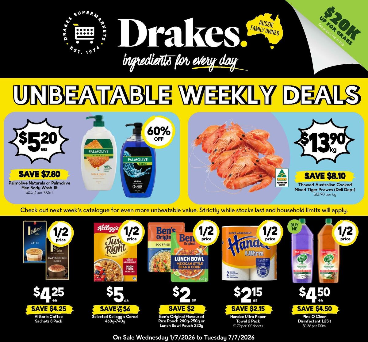 Drakes Queensland Catalogues from 1 July