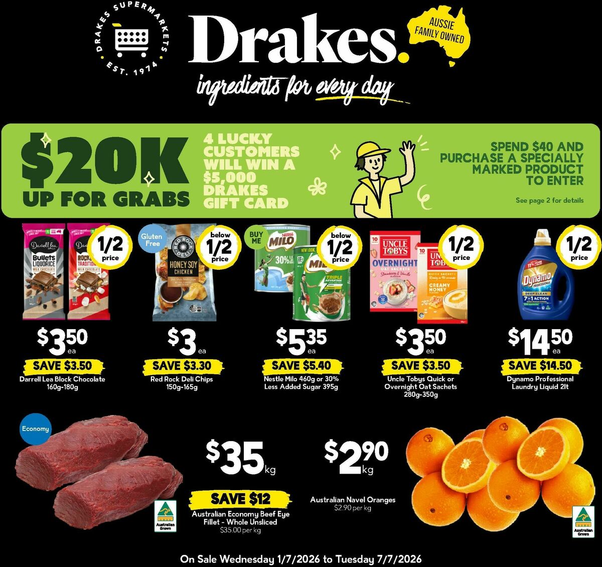 Drakes Queensland Catalogues from 1 July