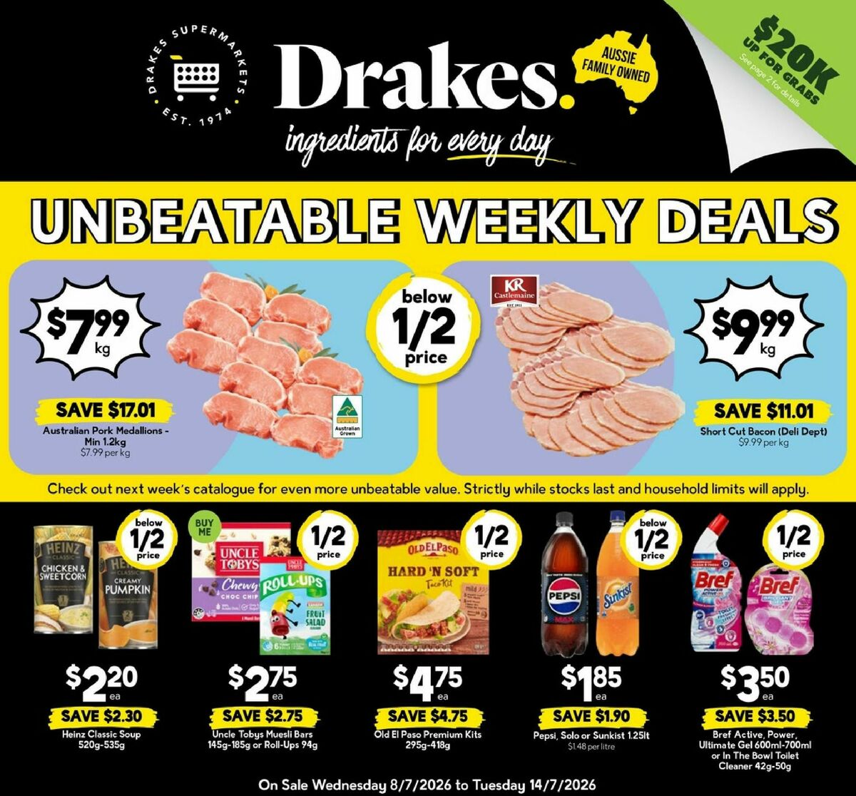 Drakes Queensland Catalogues from 8 July