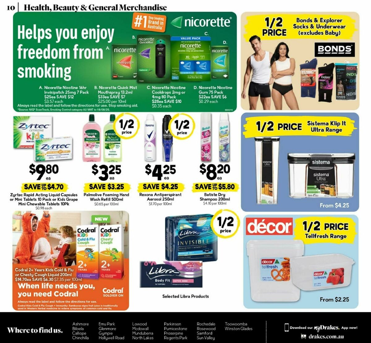 Drakes Queensland Catalogues from 8 July