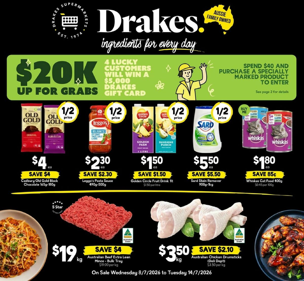 Drakes Queensland Catalogues from 8 July